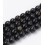 8mm - Chapelet pierre - obsidienne