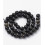 8mm - Chapelet pierre - obsidienne