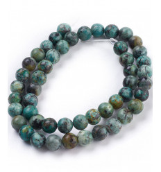 3mm - Chapelet pierre - turquoise