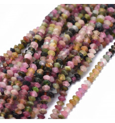 2mm - Chapelet pierre - tourmaline