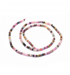 2mm - Chapelet pierre - tourmaline
