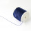 0,5mm - Fil de jade/nylon tressé - bleu électrique