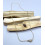 Collier chaine avec fermoir acier inoxydable