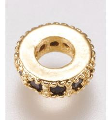 intercalaires 6X2mm avec zircons