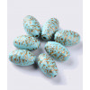 Lot de perles en acrylique "petites étoiles multicolores 10mm"