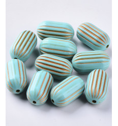 Lot de perles en acrylique "petites étoiles multicolores 10mm"