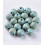 Lot de perles en acrylique "petites étoiles multicolores 10mm"