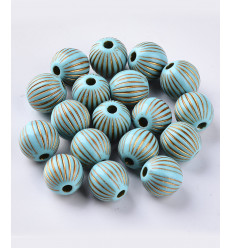 Lot de perles en acrylique "petites étoiles multicolores 10mm"
