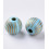 Lot de perles en acrylique "petites étoiles multicolores 10mm"