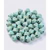 Lot de perles en acrylique "petites étoiles multicolores 10mm"