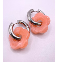 créole mini inoxydable épaisse 14mm (2pcs)