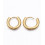 Créole inoxydable épaisse 30mm (2pcs)