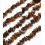 Chapelet pierre chips - multicolore