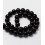 8mm - Chapelet pierre - obsidienne