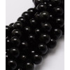 8mm - Chapelet pierre - obsidienne