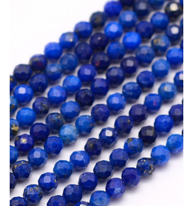 3mm - Chapelet pierre - lapis lazuli