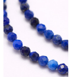 3mm - Chapelet pierre - lapis lazuli