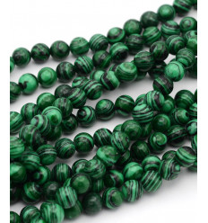 8mm - Chapelet pierre - aventurine rose