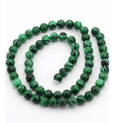 8mm - Chapelet pierre - aventurine rose