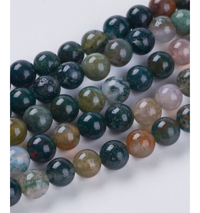 8mm - Chapelet pierre - aventurine rose