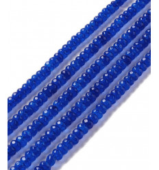4mm - Chapelet Heishi en pierre jaspe impérial synthétiques