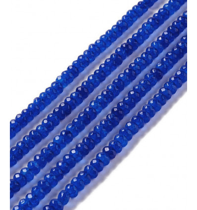 4mm - Chapelet Heishi en pierre jaspe impérial synthétiques
