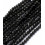 8mm - Chapelet pierre - obsidienne