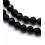 8mm - Chapelet pierre - obsidienne