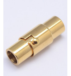 Fermoir aimanté cylindrique 12x6mm