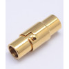 Fermoir aimanté cylindrique 12x6mm