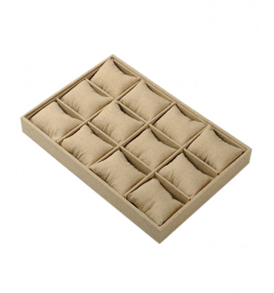 Coussin velours - présentoir bracelet