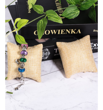 Coussin velours - présentoir bracelet