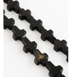 Perle pendentif aigle en hématite