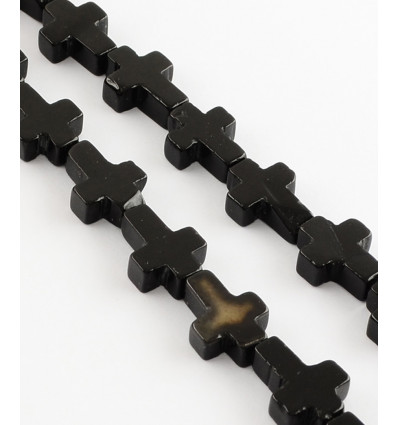 Perle pendentif aigle en hématite