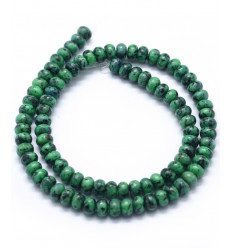 Agate indienne - chapelet pierres rondelles naturelle 2x4mm