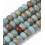 Agate indienne - chapelet pierres rondelles naturelle 2x4mm