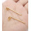 Support rond ondulé pour boucles d'oreilles (2pcs)
