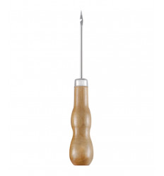 Poinçon métal avec manche en bois