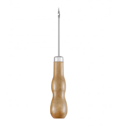 Poinçon métal avec manche en bois