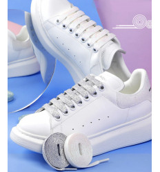 Paires de lacets irisés pour chaussures (100cm)