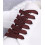 Paires de lacets irisés pour chaussures (100cm)