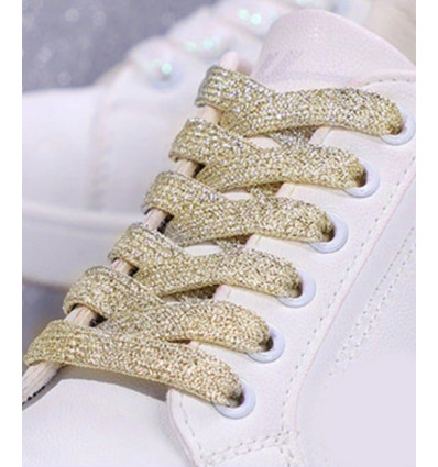 Paires de lacets irisés pour chaussures (100cm)