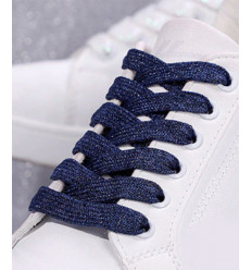 Paires de lacets irisés pour chaussures (100cm)