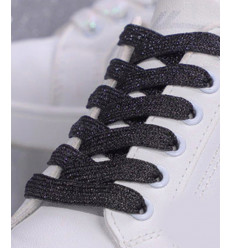 Paires de lacets irisés pour chaussures (100cm)