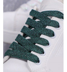 Paires de lacets irisés pour chaussures (100cm)