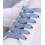 Paires de lacets irisés pour chaussures (100cm)