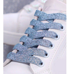 Paires de lacets irisés pour chaussures (100cm)