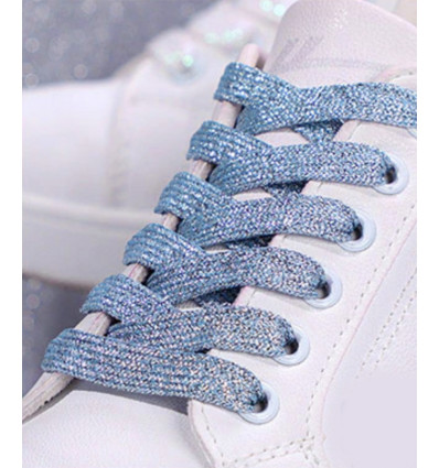 Paires de lacets irisés pour chaussures (100cm)