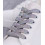 Paires de lacets irisés pour chaussures (100cm)