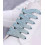 Paires de lacets irisés pour chaussures (100cm)